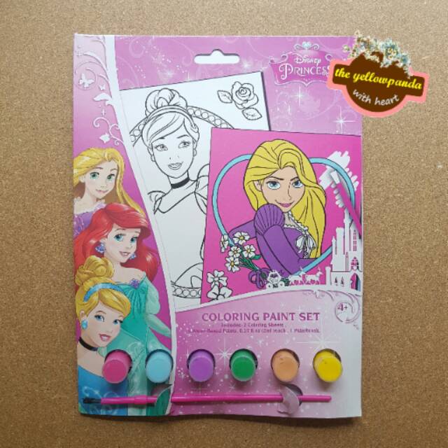  Princess Coloring Set