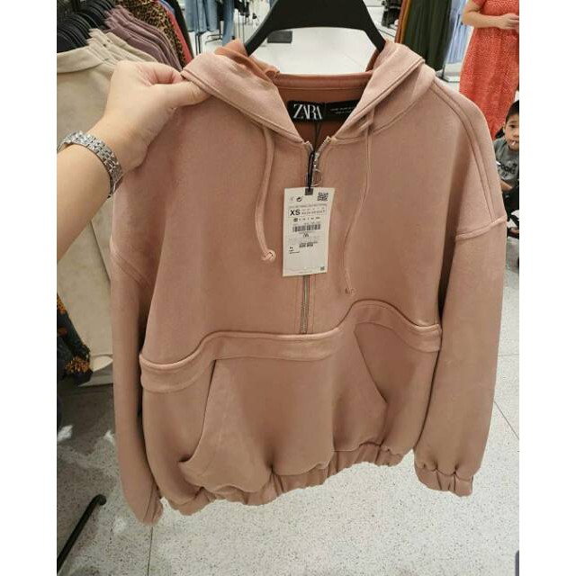 Jaket hoodie outlet zara