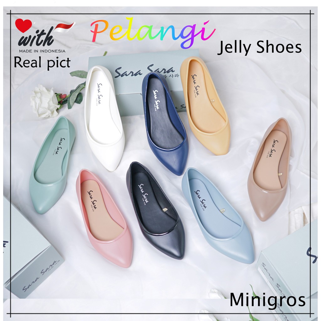 Model sepatu 2025 jelly shoes