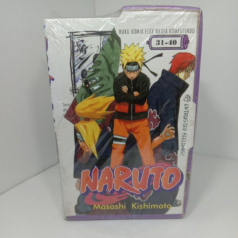 MANGA Naruto 31-40 TP