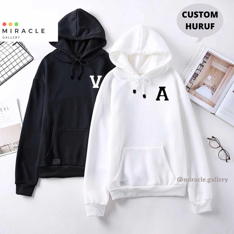 Hoodie couple outlet shopee