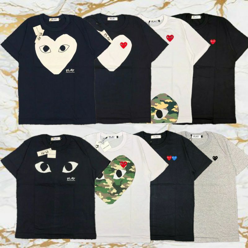 Harga kaos play cdg 2025 original