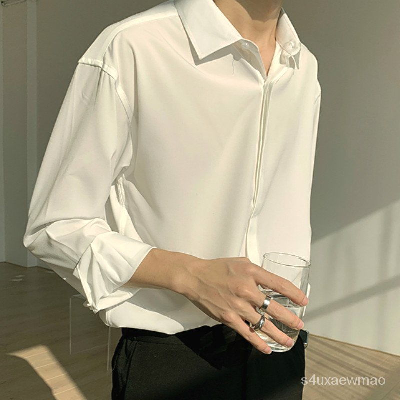 White shirt korean outlet style