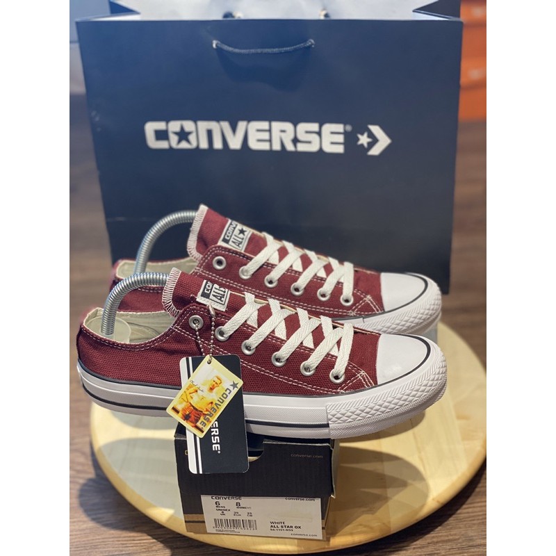 Converse merah maroon outlet ori