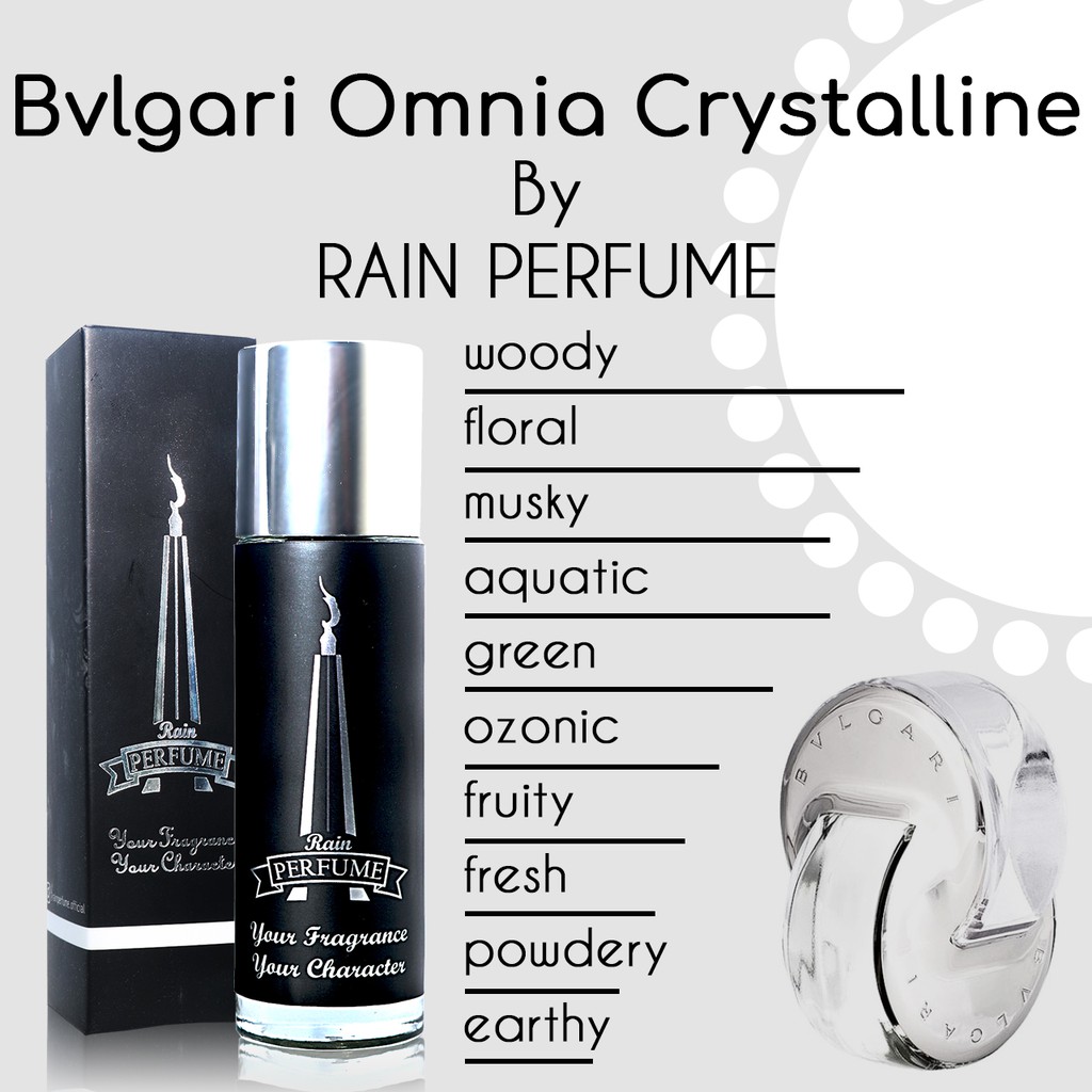 Jual Farfum Wanita Aroma Bvlgari Omnia Crystal Minyak Wangi