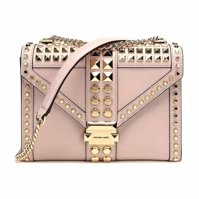 Michael kors whitney large hot sale studded