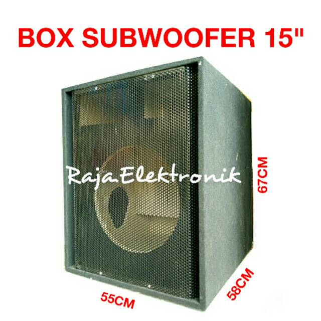 Box speaker best sale 15 in subwoofer