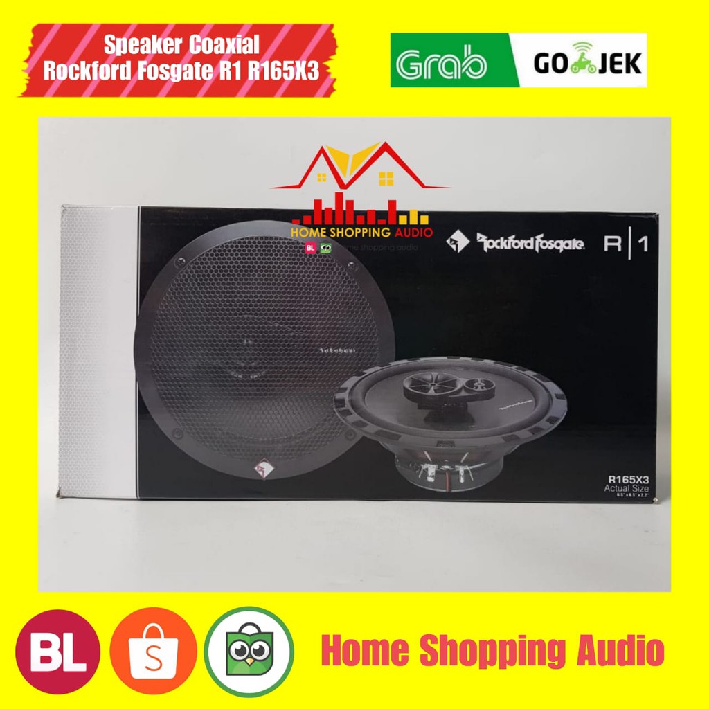 Rockford fosgate r1 6.5 best sale 3 way