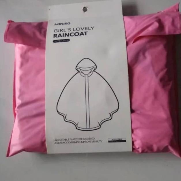 Miniso raincoat hot sale