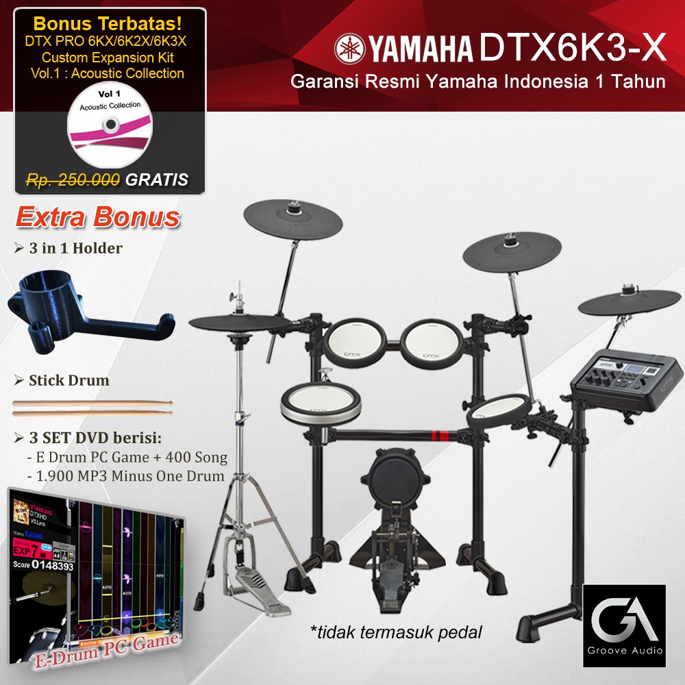 Jual Drum Elektrik Yamaha DTX6K3 X DTX6K3X DTX 6K3X DTX 6