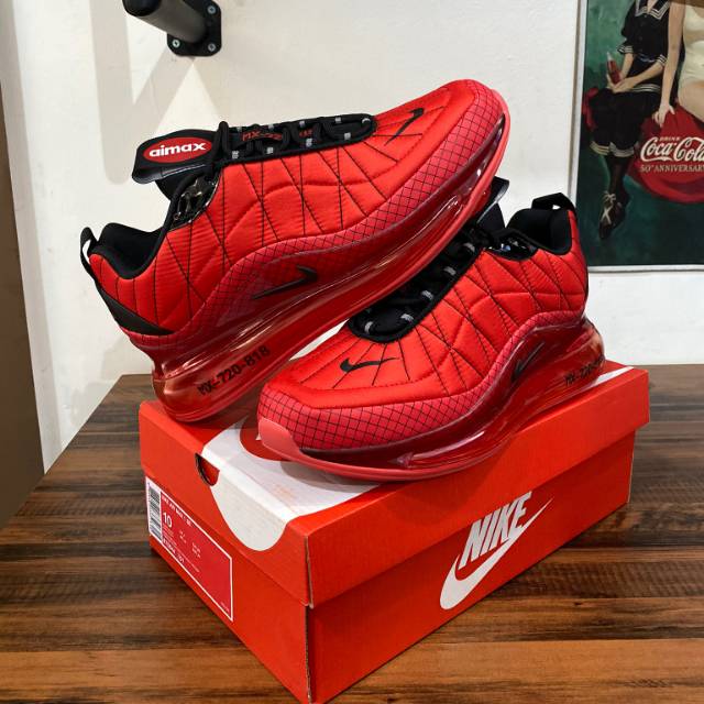 Jual Nike Air Max 720 818 Red Sneakers For Man Premium Original | Shopee  Indonesia