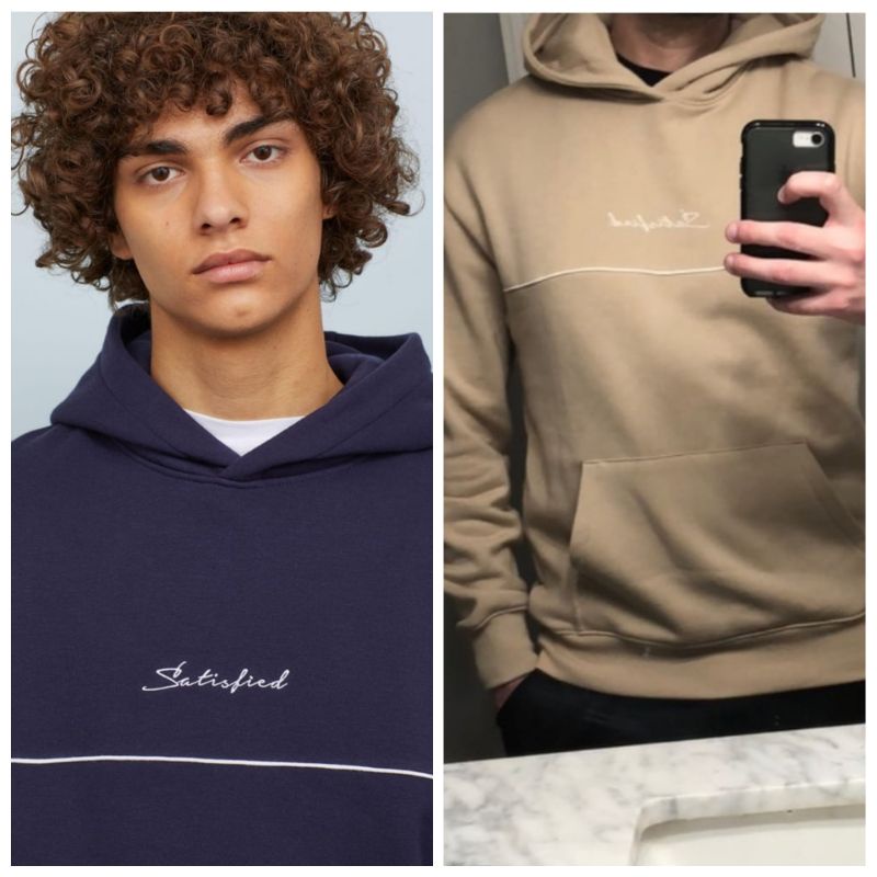 Satisfied hoodie sale h&m