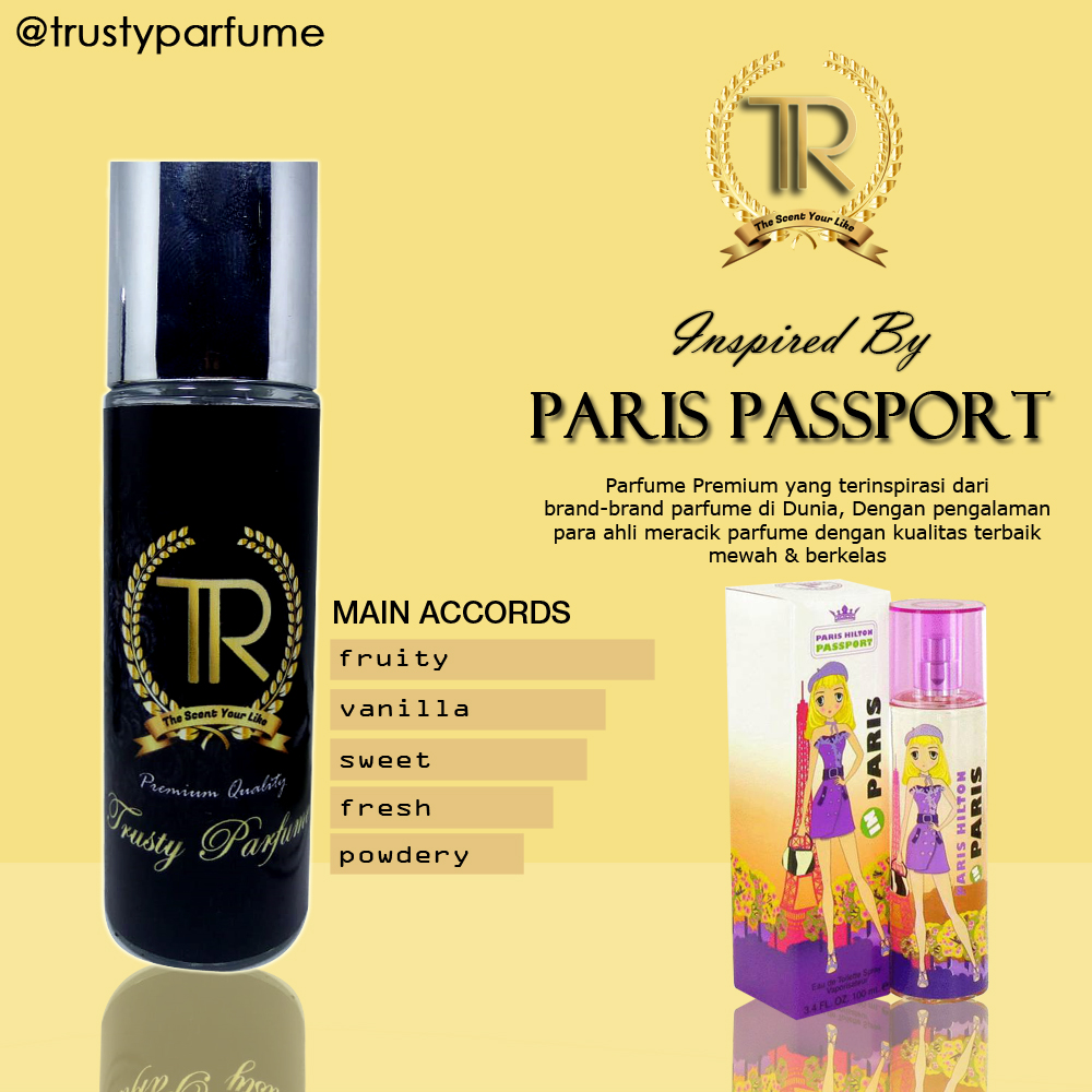 Paris discount passport perfume