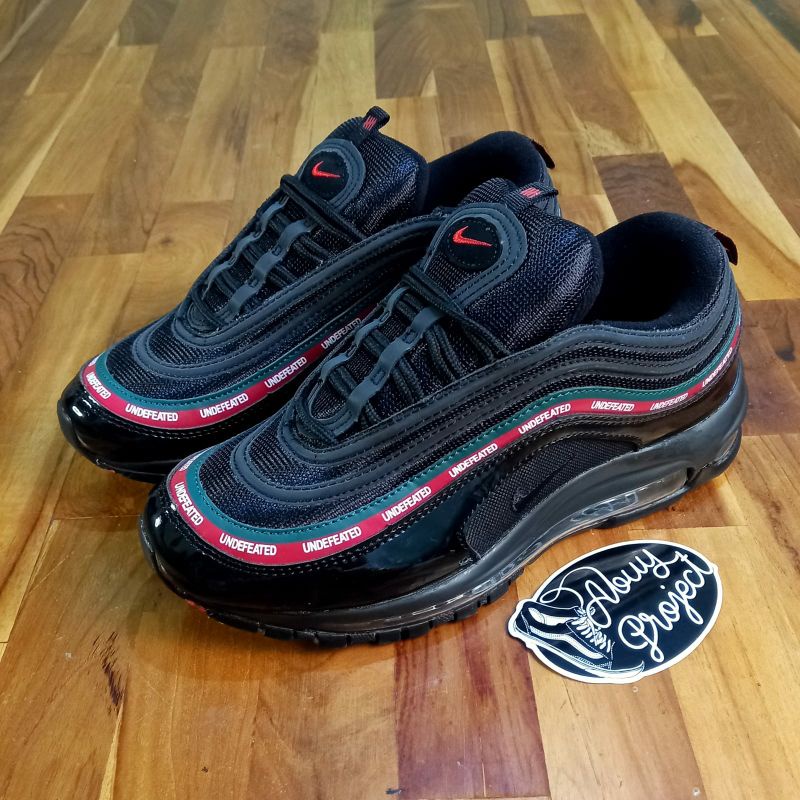 Nike air max shop 97 undefeated black