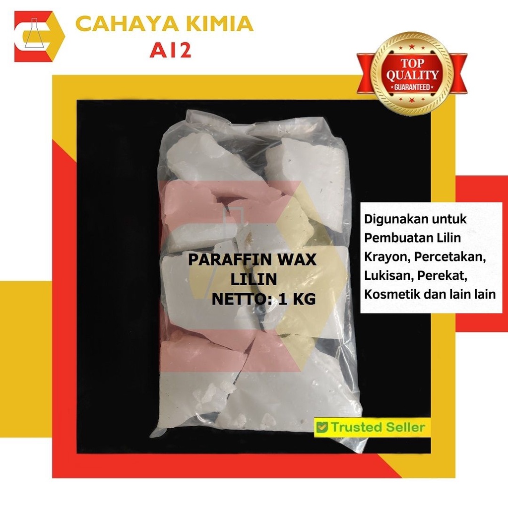 Jual Paraffin wax / lilin / parafin wax 1 kg termurah premium quality