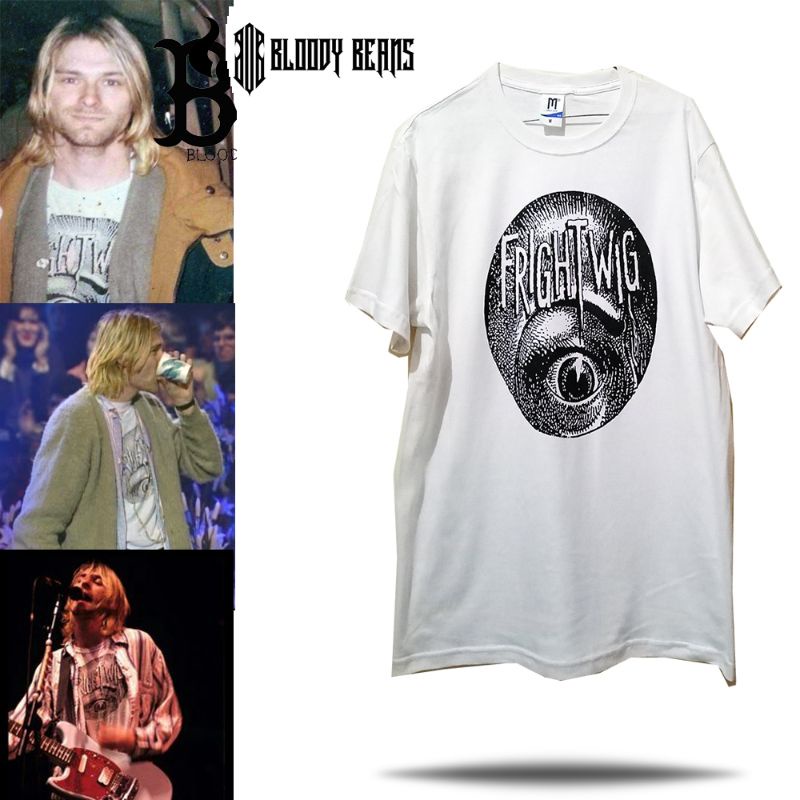Kurt cobain frightwig t-shirt hotsell