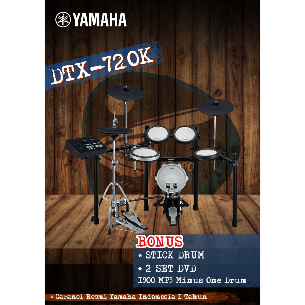 Yamaha dtx720k deals