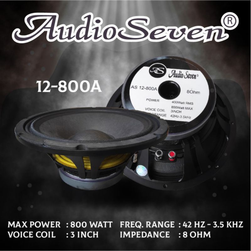 Speaker audio seven 12 hot sale inch