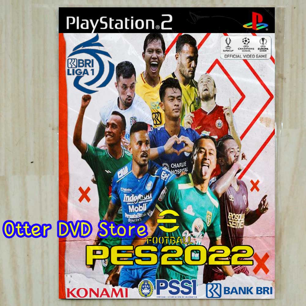 Download PES 2022 +BRI Liga 1 ISO PS2 Grátis