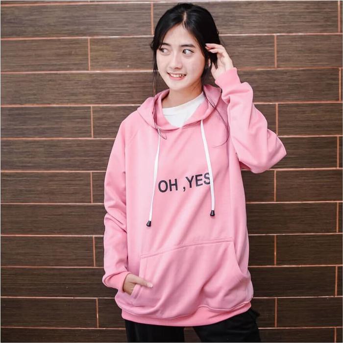 Jaket 2025 sweater pink