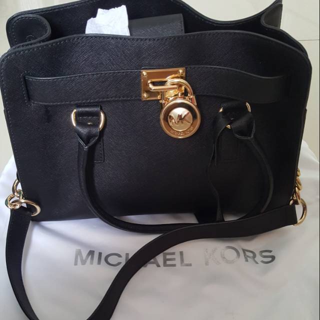 Tas michael hot sale kors hitam