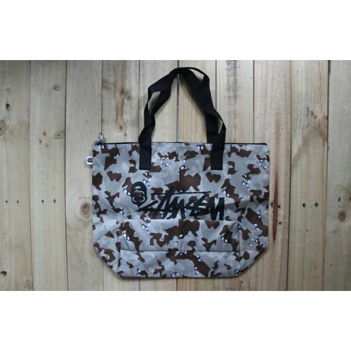 Bape x outlet stussy tote bag