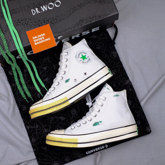 Dr woo hot sale converse white