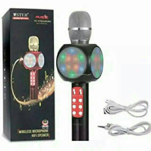 Jual MIC BLUETOOTH WS 1816 SMULE WIRELESS KARAOKE MICROPHONE KTV