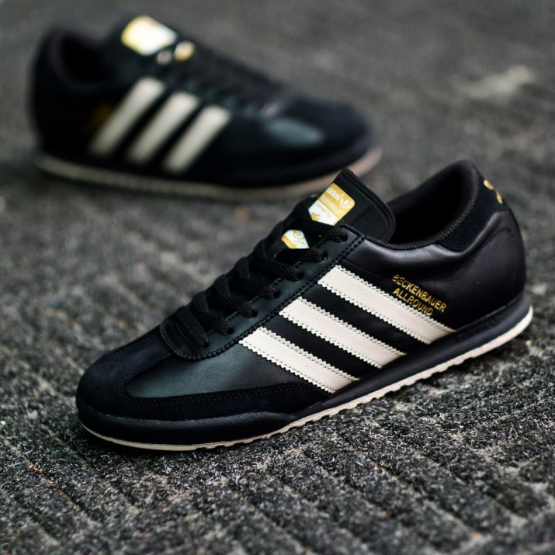 Adidas beckenbauer allround black cheap and gold