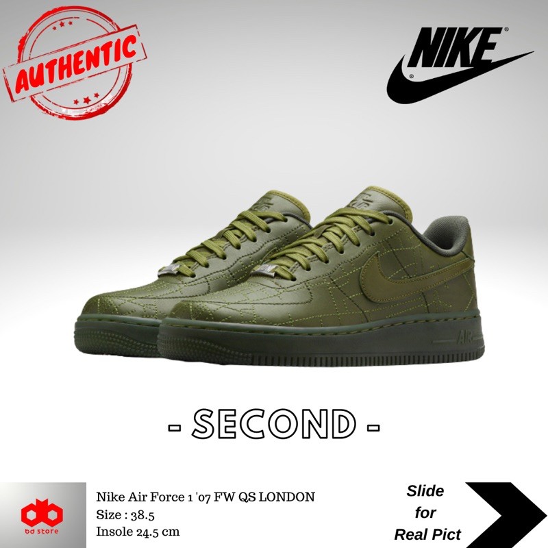 Jual Authentic Second Nike Air Force 1 '07 City Pack London