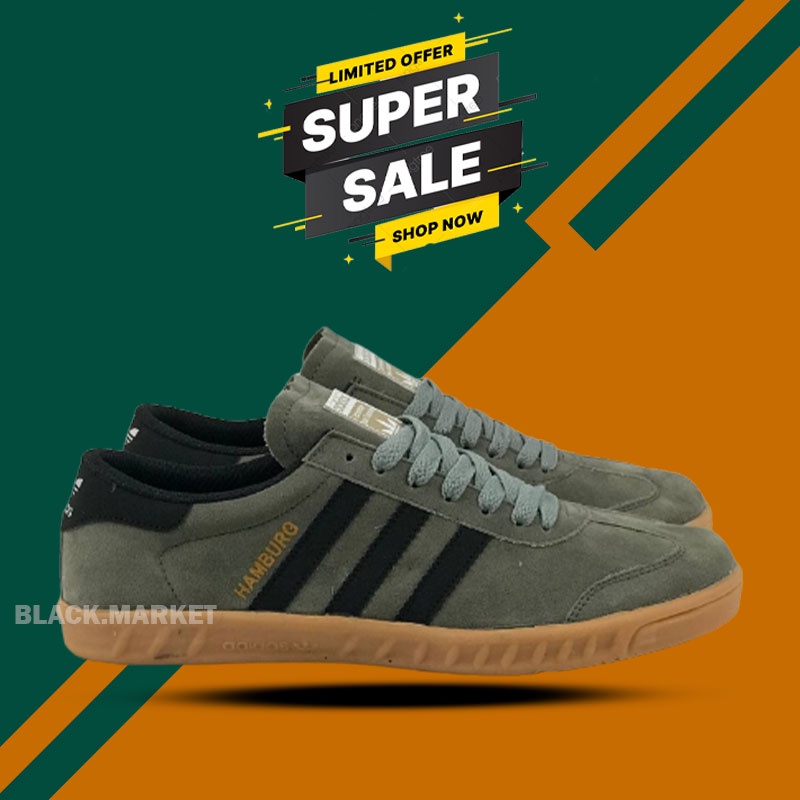 Adidas hamburg clearance hijau