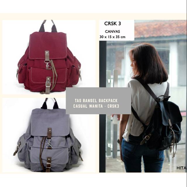 Tas backpack wanita store yang bagus