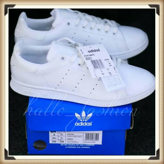 Adidas blanco outlet entero