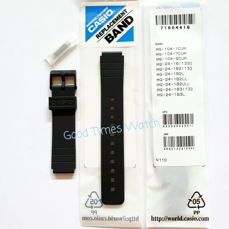 Jual STRAP CASIO MQ 104 MQ 24 MQ 25 MQ 44 MQ 58 MQ 71 MQ 76 W 76