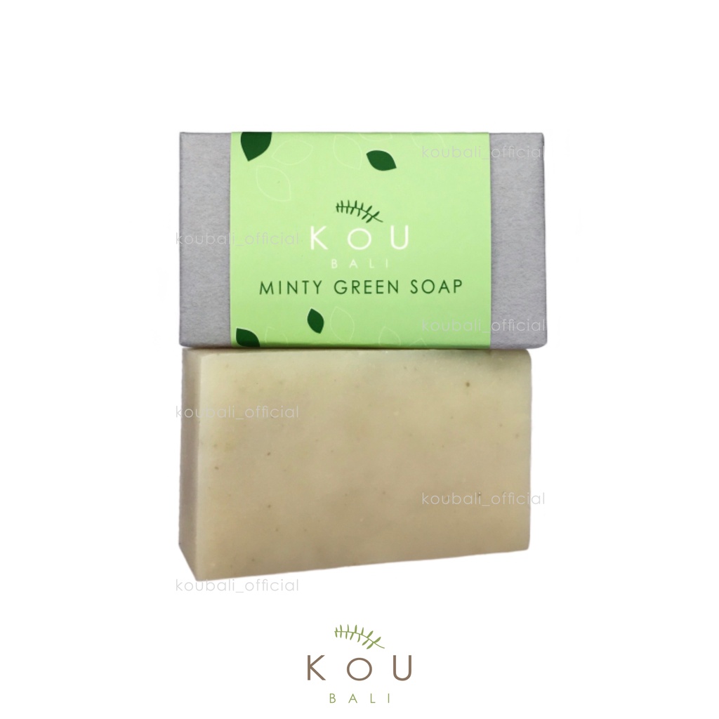 Jual KOU BALI - Regular Soap Minty Green (80 g) | Shopee Indonesia