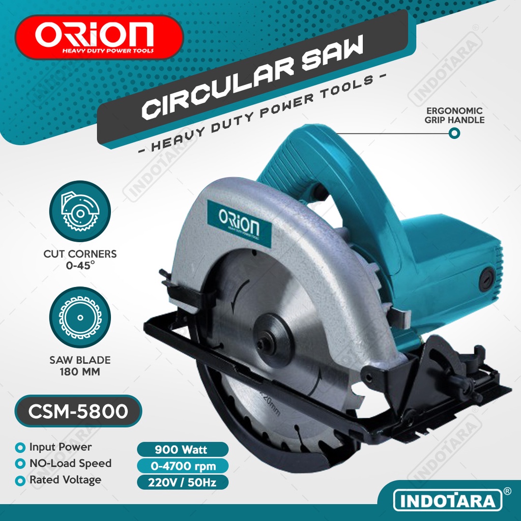 Jual Circular Saw Mesin Gergaji Mesin Potong Orion CSM5800