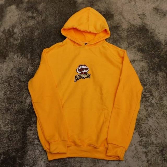 Yellow pringles online hoodie