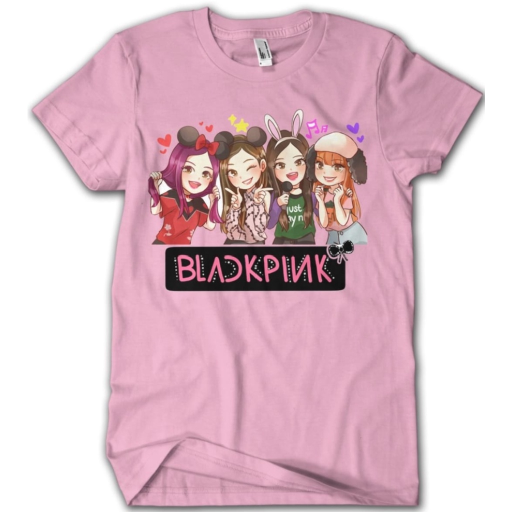 Jual Baju Kpop Blackpink 3D Baju Anak Kpop Blackpink 3D Series