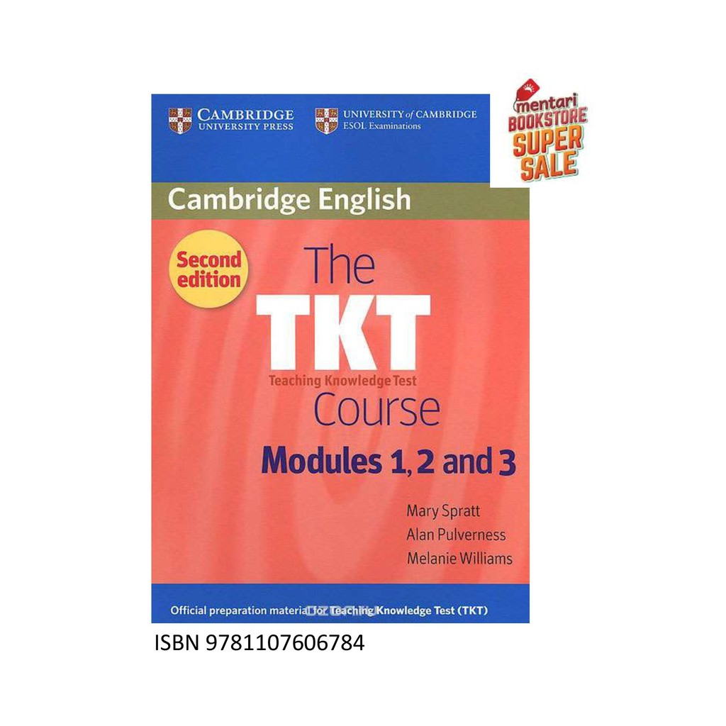 Jual Bahasa Inggris | The TKT Course – Modules 1,2 & 3 (2E) SP