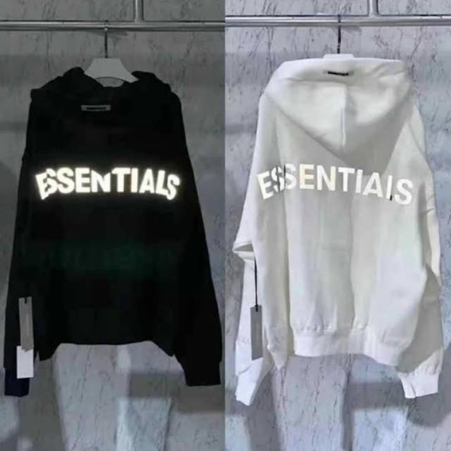 Essentials reflective outlet hoodie