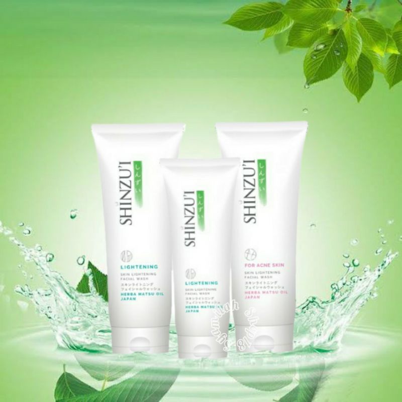 Shinzui deals facial wash