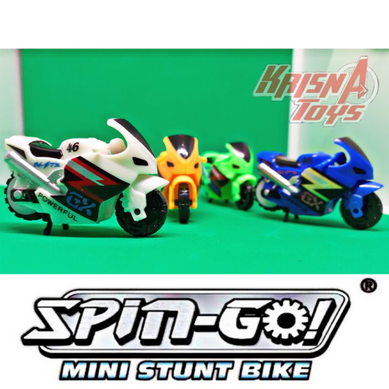 Jual MAINAN ANAK MOTOR SPIN GO MOTOR GP MINI MINI STUNT BIKE