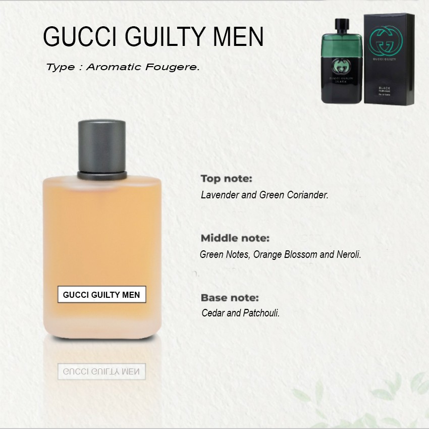 Gucci guilty men discount notes