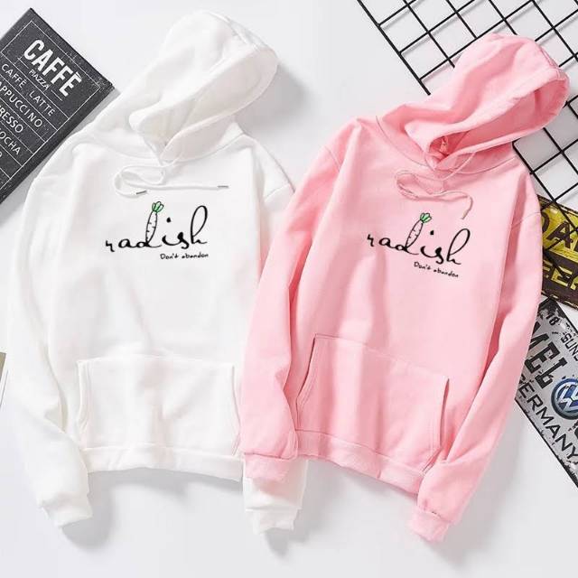 Sweater hoodie wanita store shopee