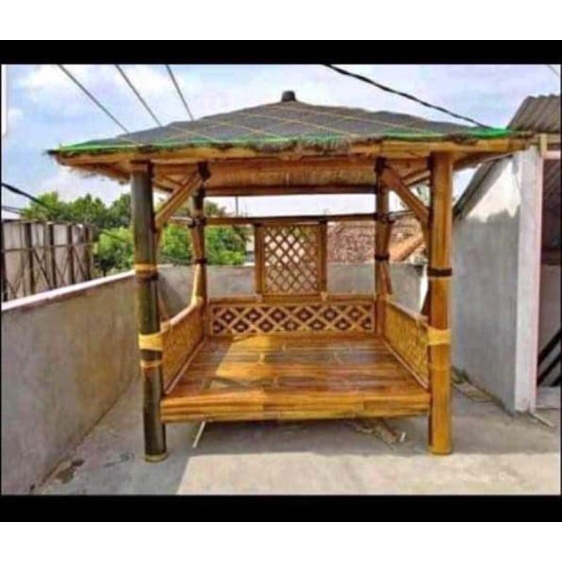 Gazebo in bambù