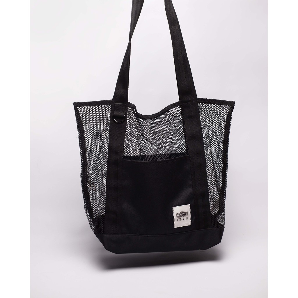 Tote Bag Pria Wanita Mojji KATO Mesh Tote Bag Jaring