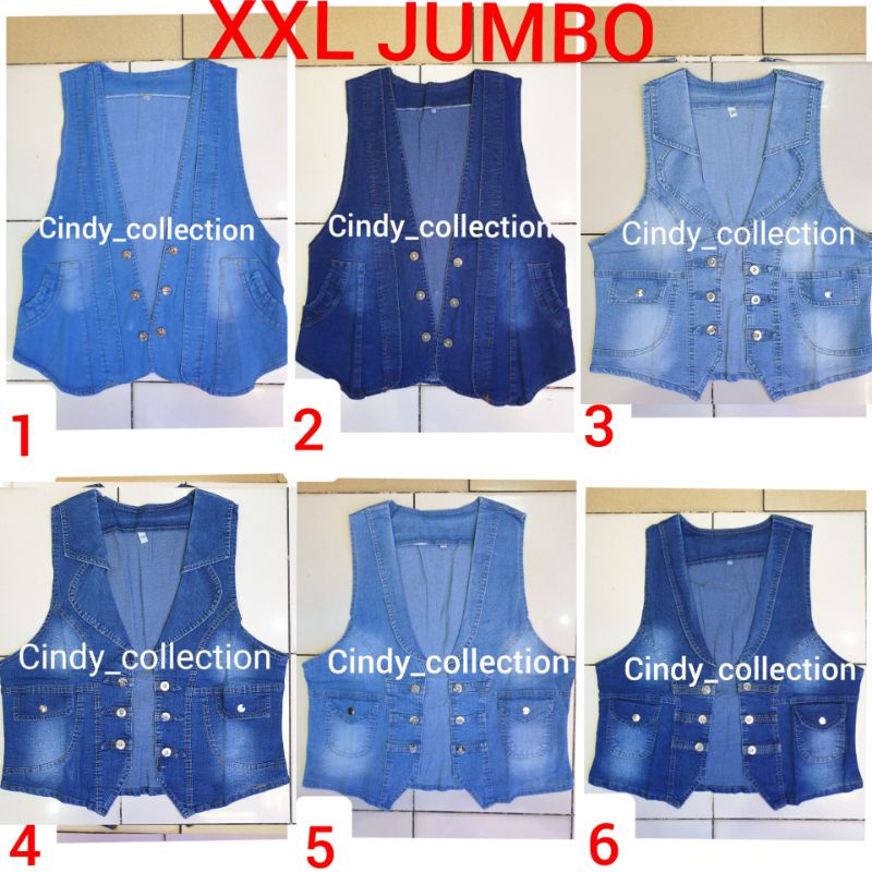 Vest hot sale jeans wanita