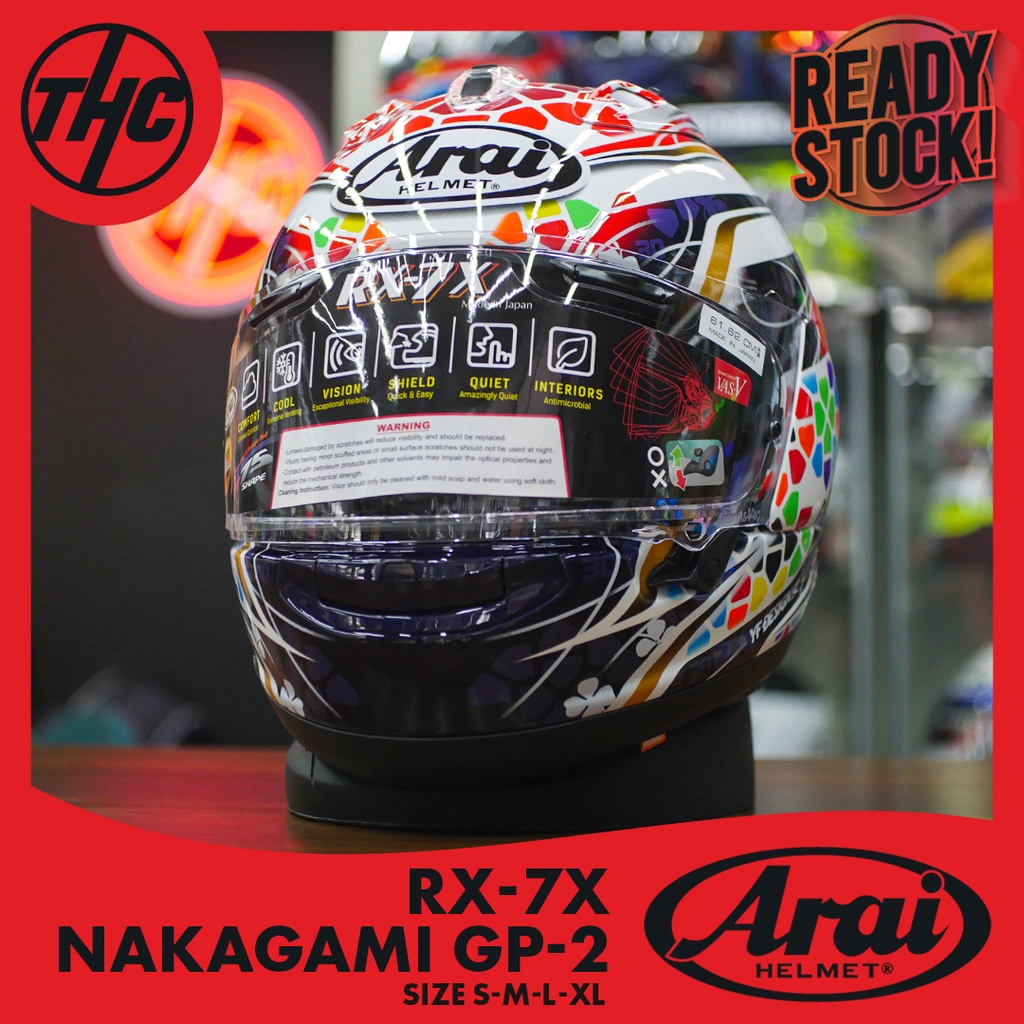 Arai RX-7X ナカガミGP2 XLサイズ - セキュリティ・セーフティ