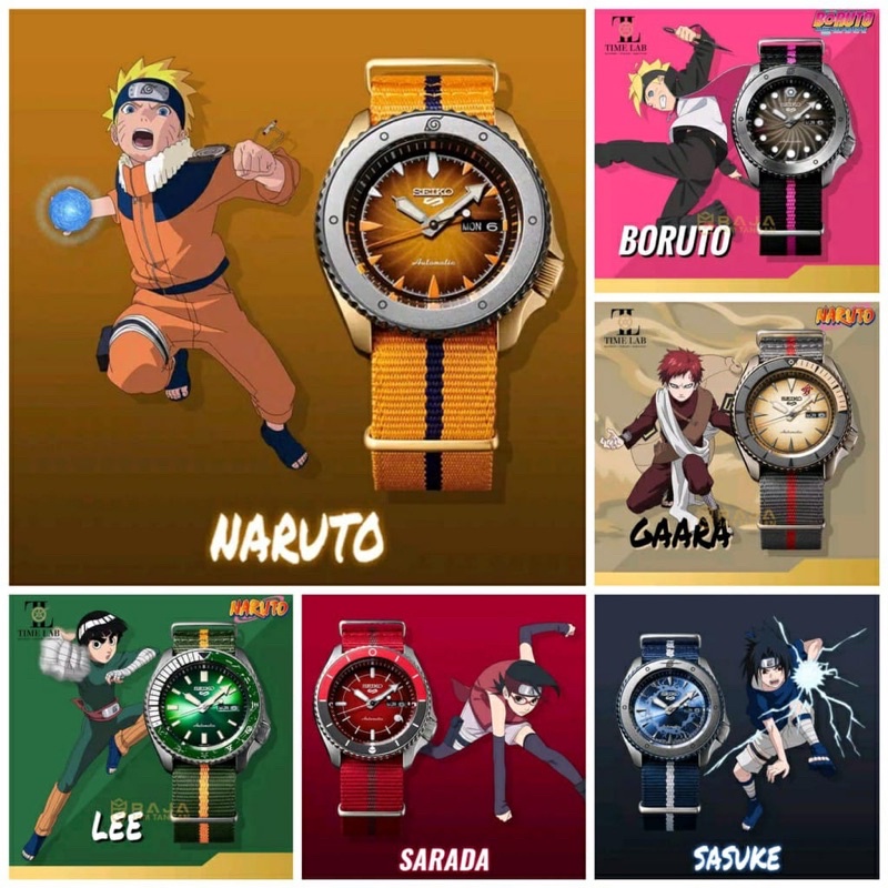 Jam best sale seiko naruto