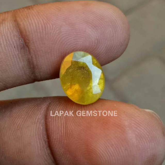 Batu hot sale yellow sapphire